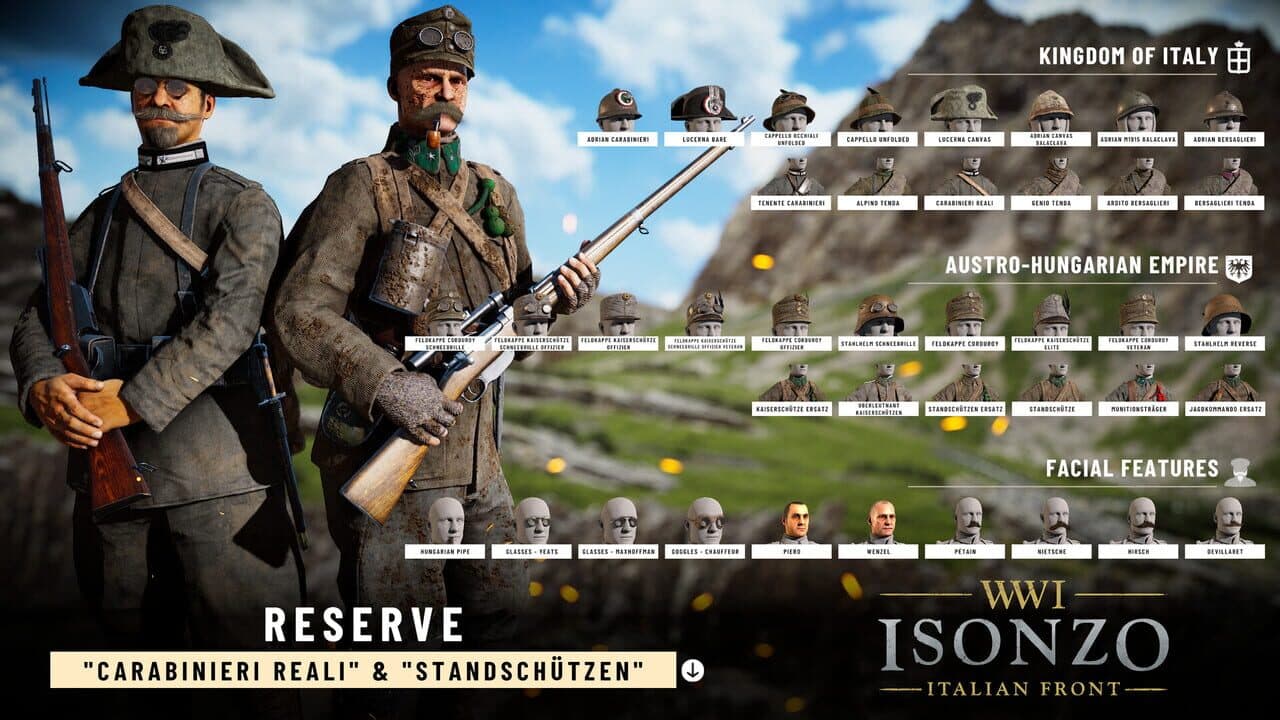 Isonzo: Reserve Units Pack screenshot 1