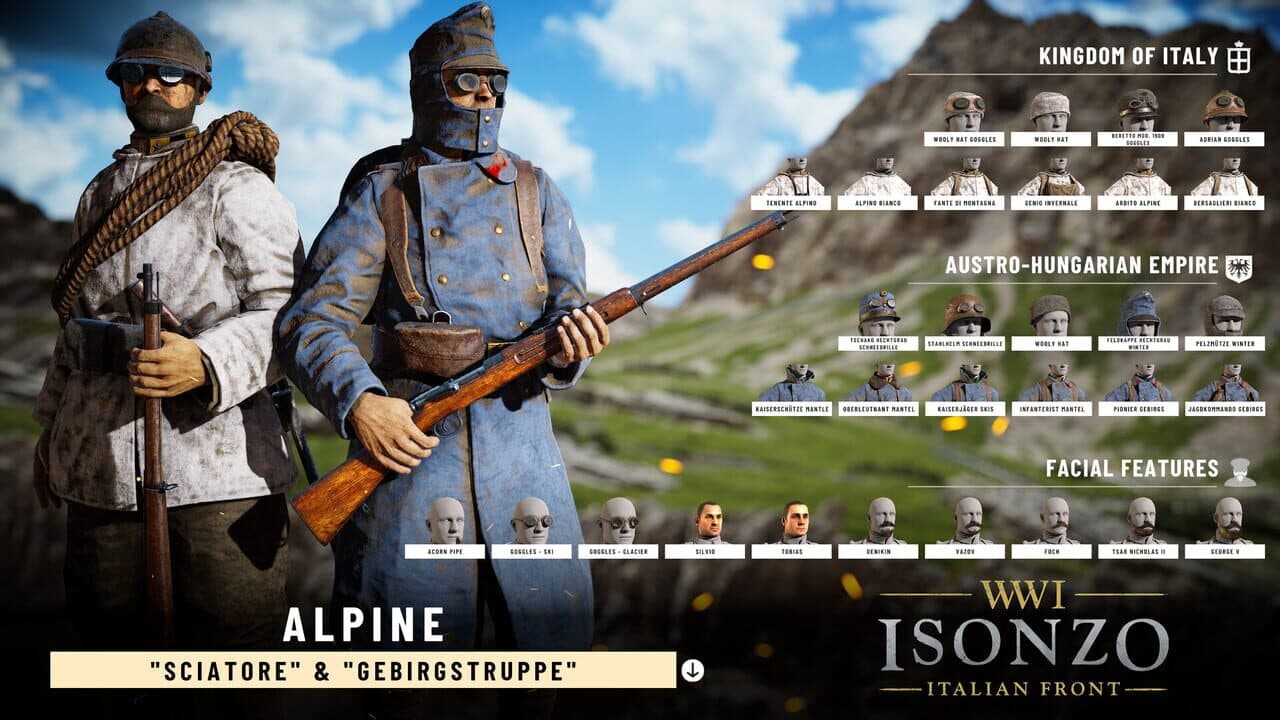 Isonzo: Alpine Units Pack screenshot 1