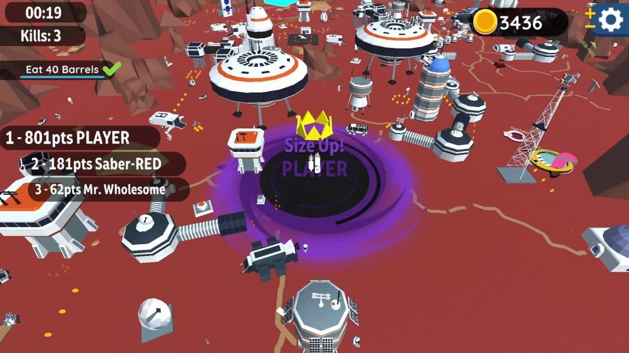 Hole io: Red Planet DLC thumbnail 2