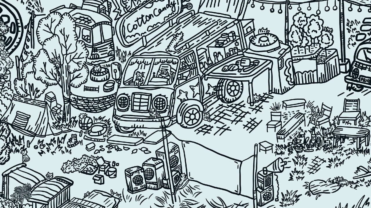 Hidden Cats In Amusement Park thumbnail 2