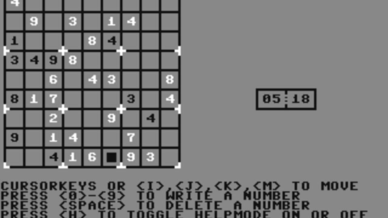 GNU Sudoku 64 screenshot 1