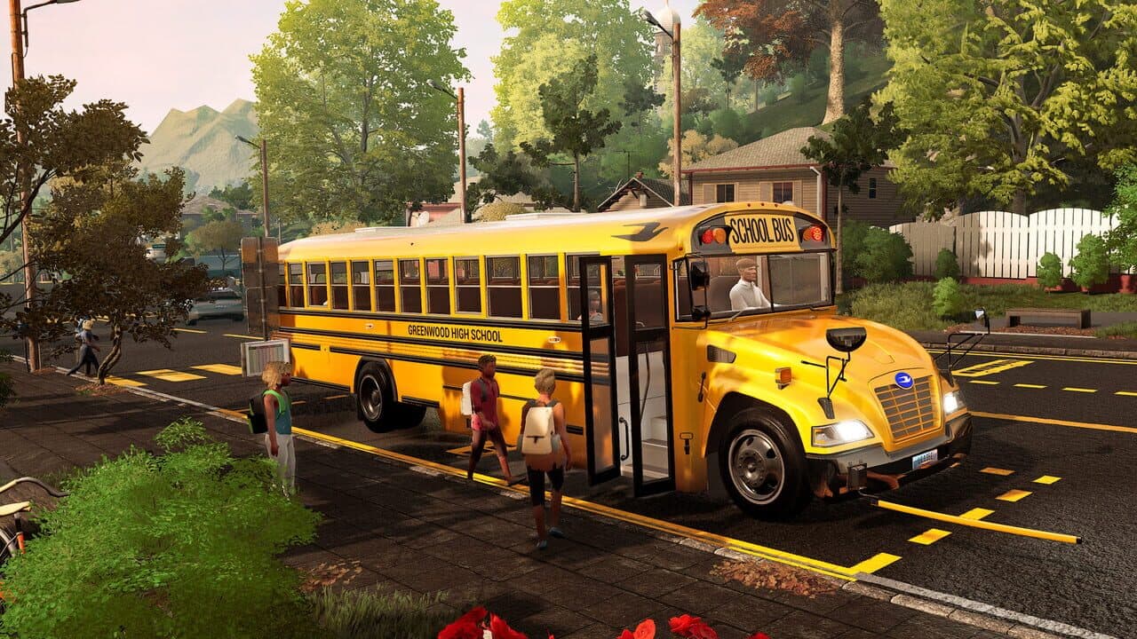Bus Simulator 21: Next Stop - Official School Bus Extension screenshot 1