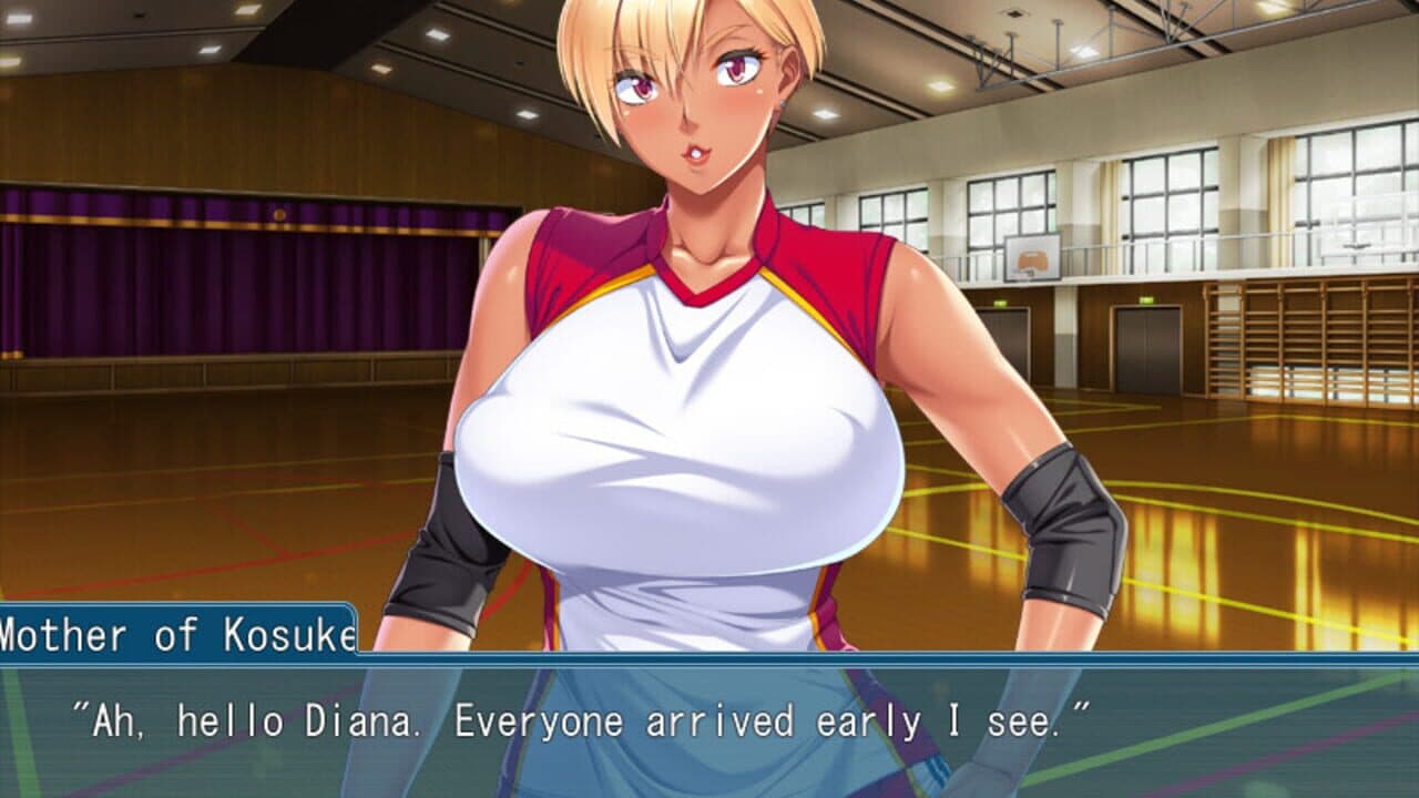 Oh, Yes! Kasshoku Hitozuma no Seiyoku Kaishou ~Ero Ero Dekiru Mama-san Volley Kai~ screenshot 1