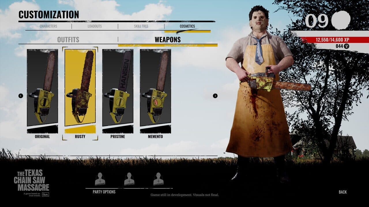 The Texas Chain Saw Massacre: Chainsaw Skin Variants screenshot 1