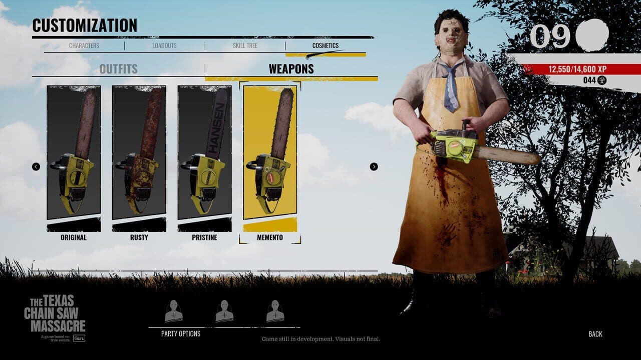 The Texas Chain Saw Massacre: Chainsaw Skin Variants thumbnail 3