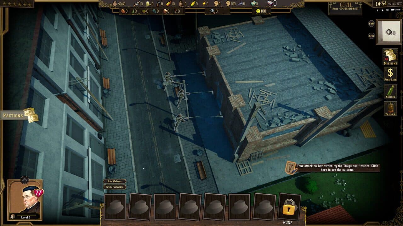Dough: A Crime Strategy RPG screenshot 1