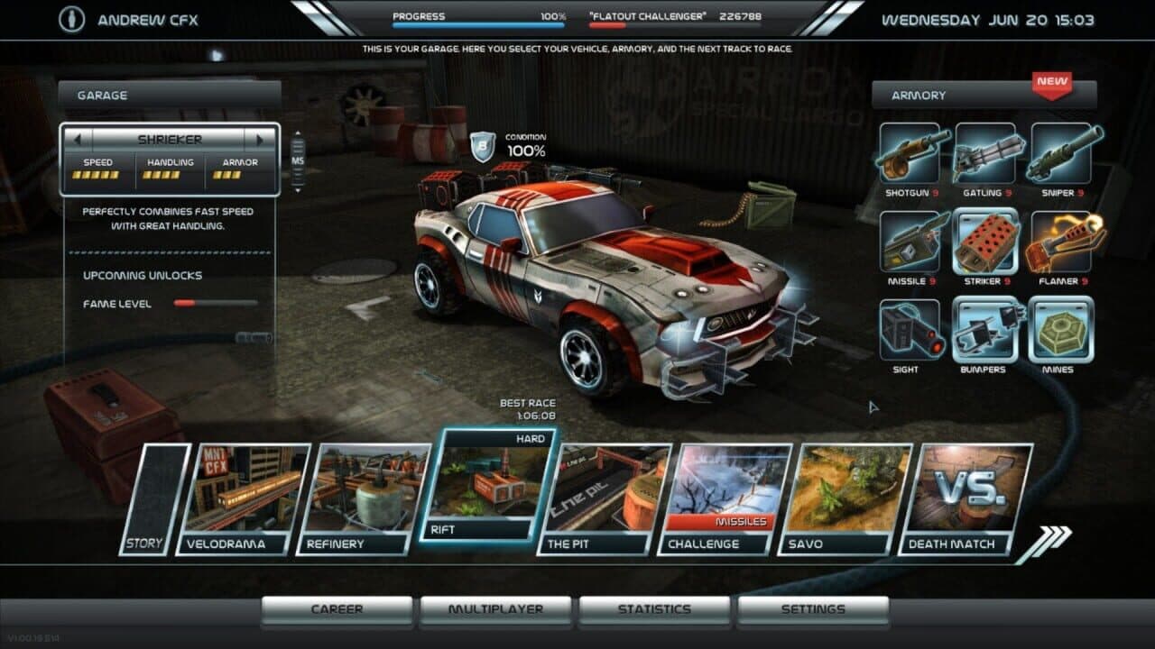 Death Rally screenshot 1