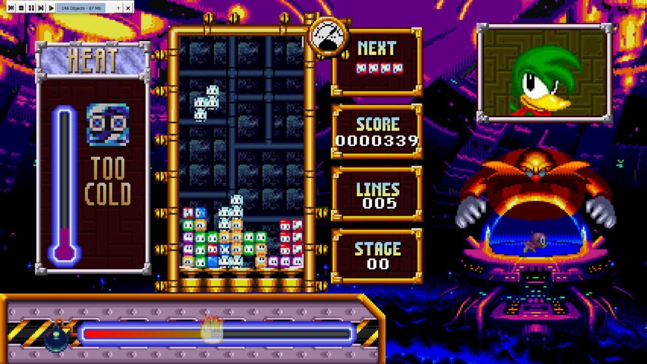 Dr. Robotnik's Mean Bean Tetris thumbnail 2