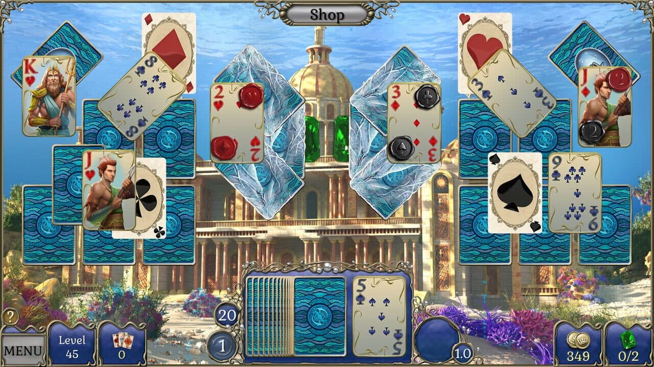 Jewel Match Atlantis Solitaire 4: Collector's Edition thumbnail 5