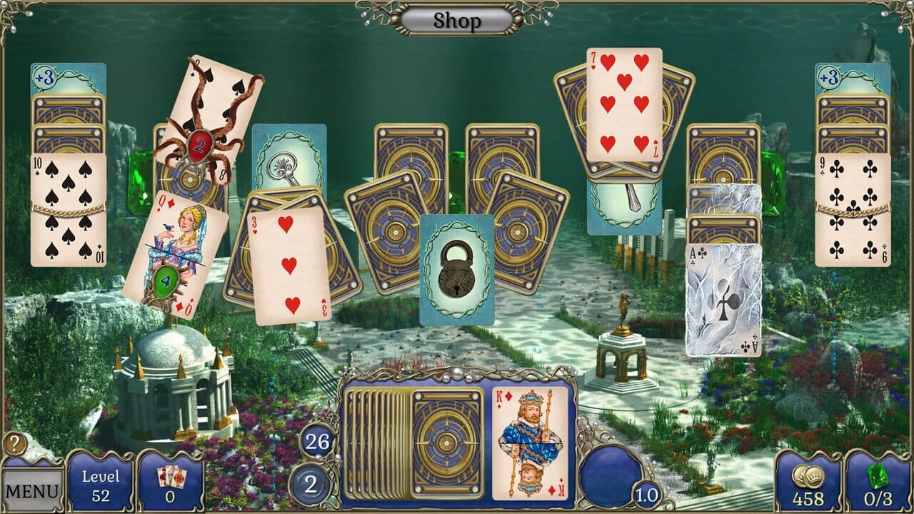 Jewel Match Atlantis Solitaire 4: Collector's Edition thumbnail 7