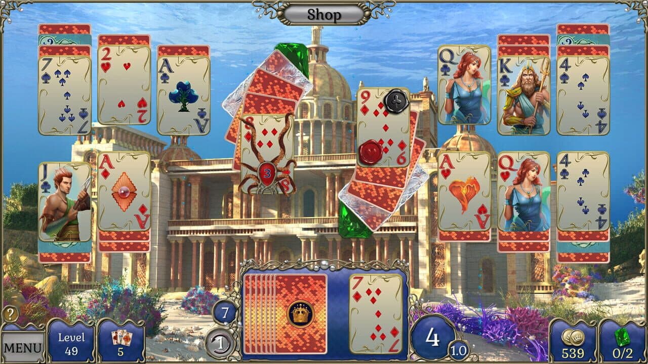 Jewel Match Atlantis Solitaire 4: Collector's Edition thumbnail 10