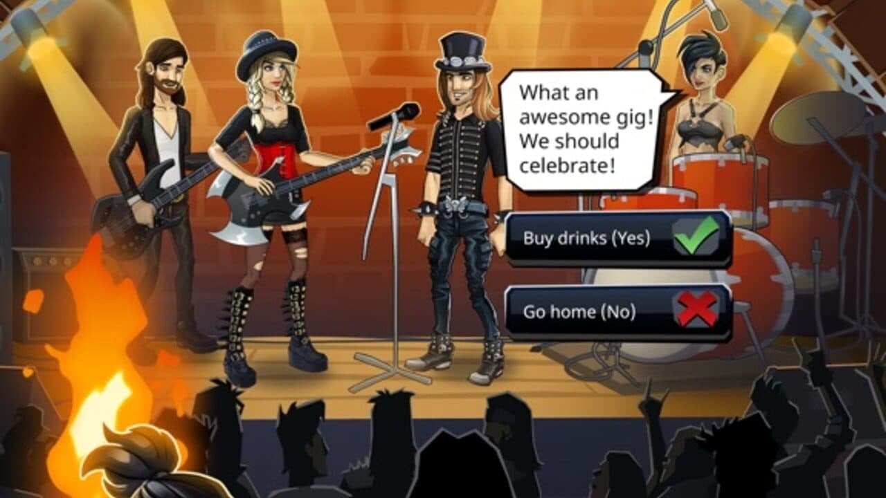 Kiss Rock City: Be A Rockstar screenshot 1