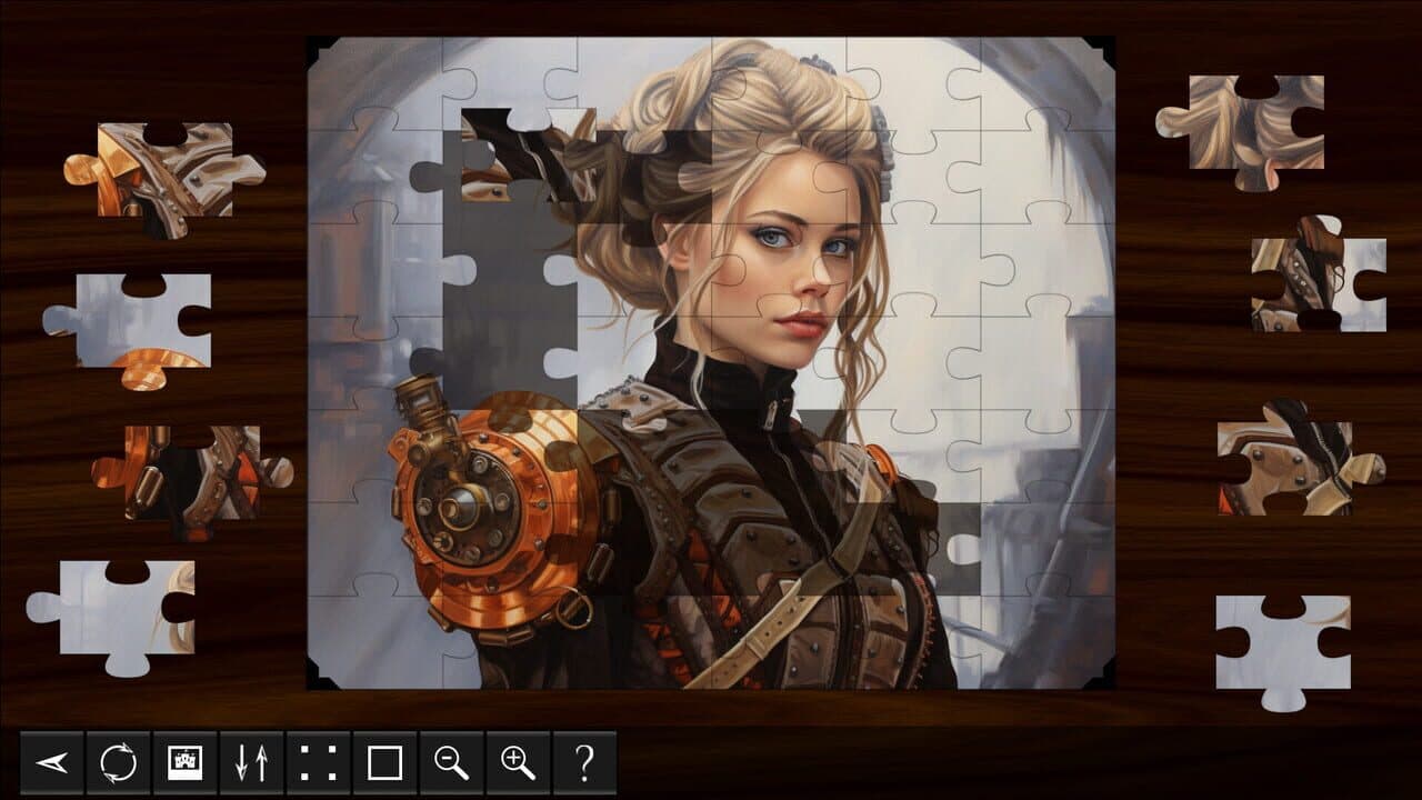 Steampunk Jigsaw Puzzles: Arctic Realms screenshot 1
