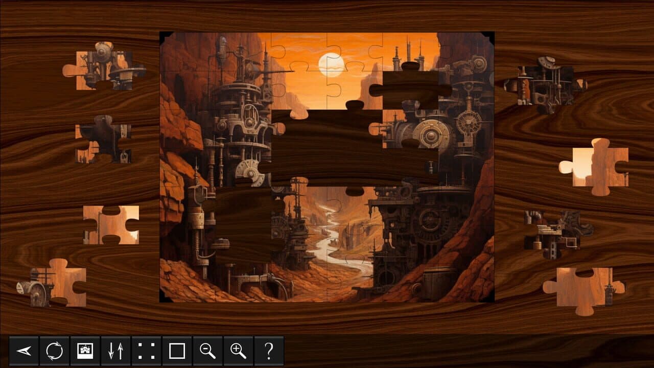 Steampunk Jigsaw Puzzles: The Wild West thumbnail 2