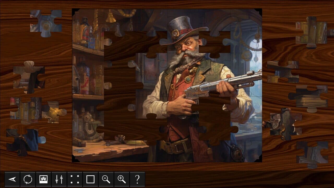 Steampunk Jigsaw Puzzles: The Wild West thumbnail 3