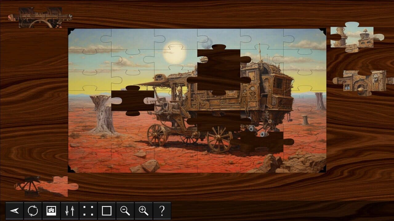 Steampunk Jigsaw Puzzles: The Wild West thumbnail 4