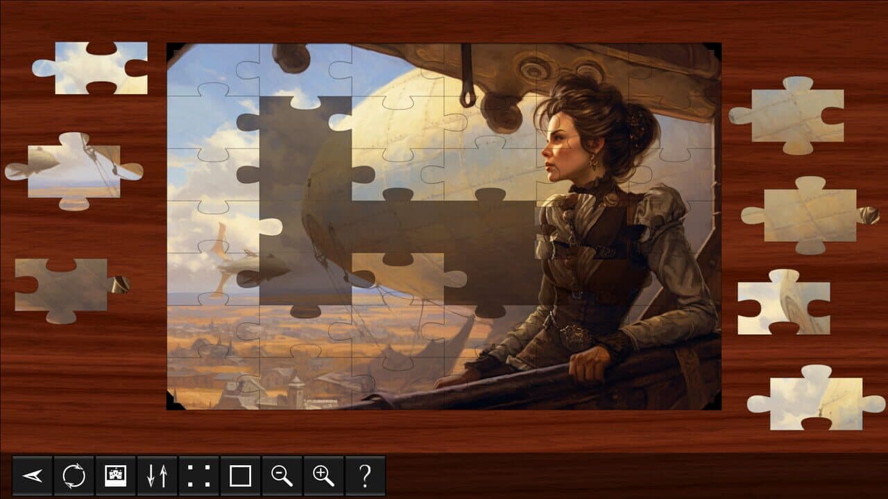 Steampunk Jigsaw Puzzles: Airships & Aviators screenshot 1