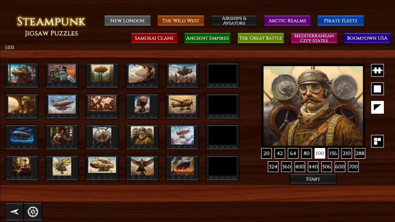 Steampunk Jigsaw Puzzles: Airships & Aviators thumbnail 5