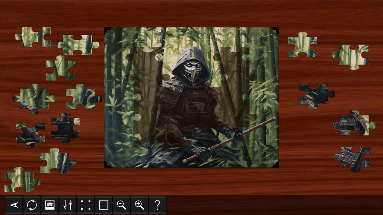 Steampunk Jigsaw Puzzles: Samurai Clans screenshot 1