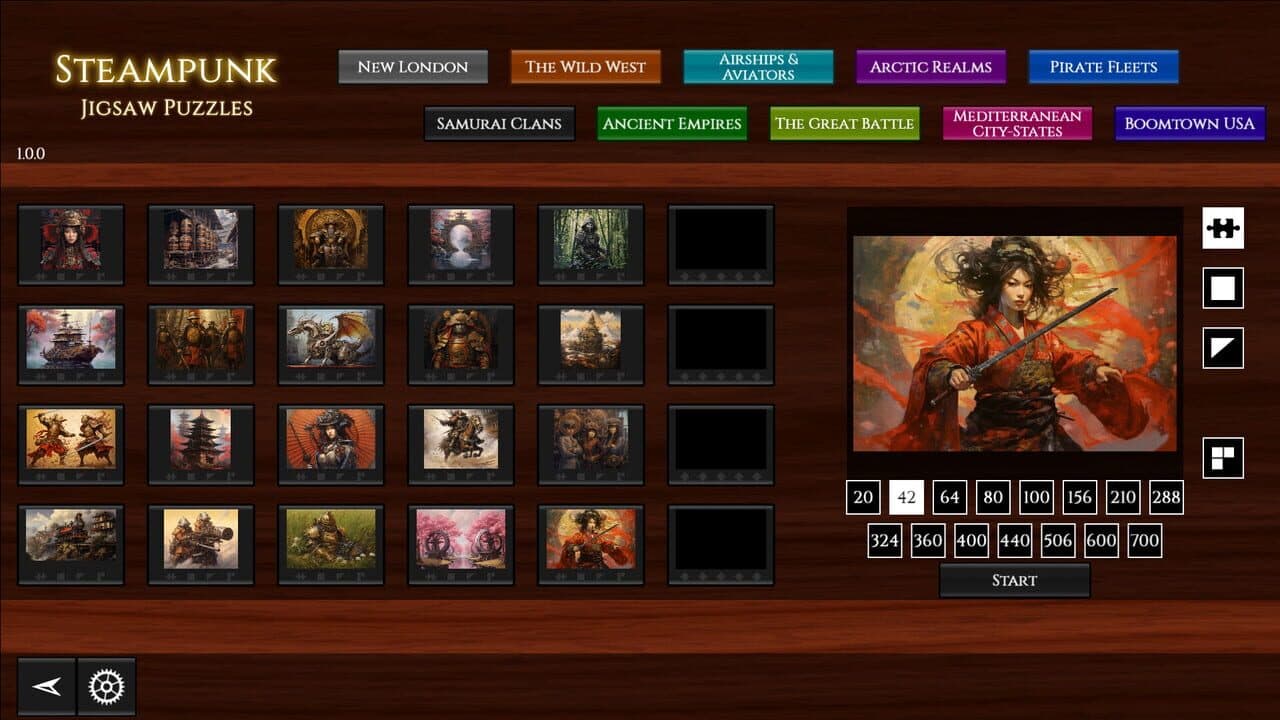 Steampunk Jigsaw Puzzles: Samurai Clans thumbnail 5