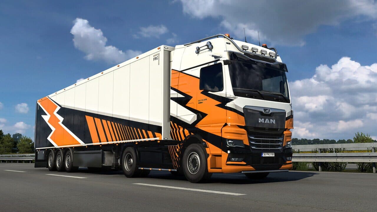 Euro Truck Simulator 2: Modern Lines Paint Jobs Pack thumbnail 2
