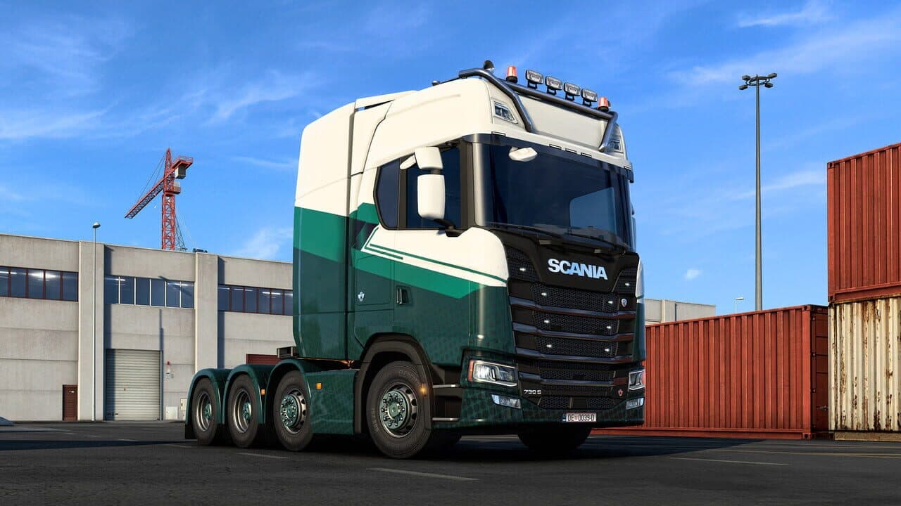 Euro Truck Simulator 2: Modern Lines Paint Jobs Pack thumbnail 12