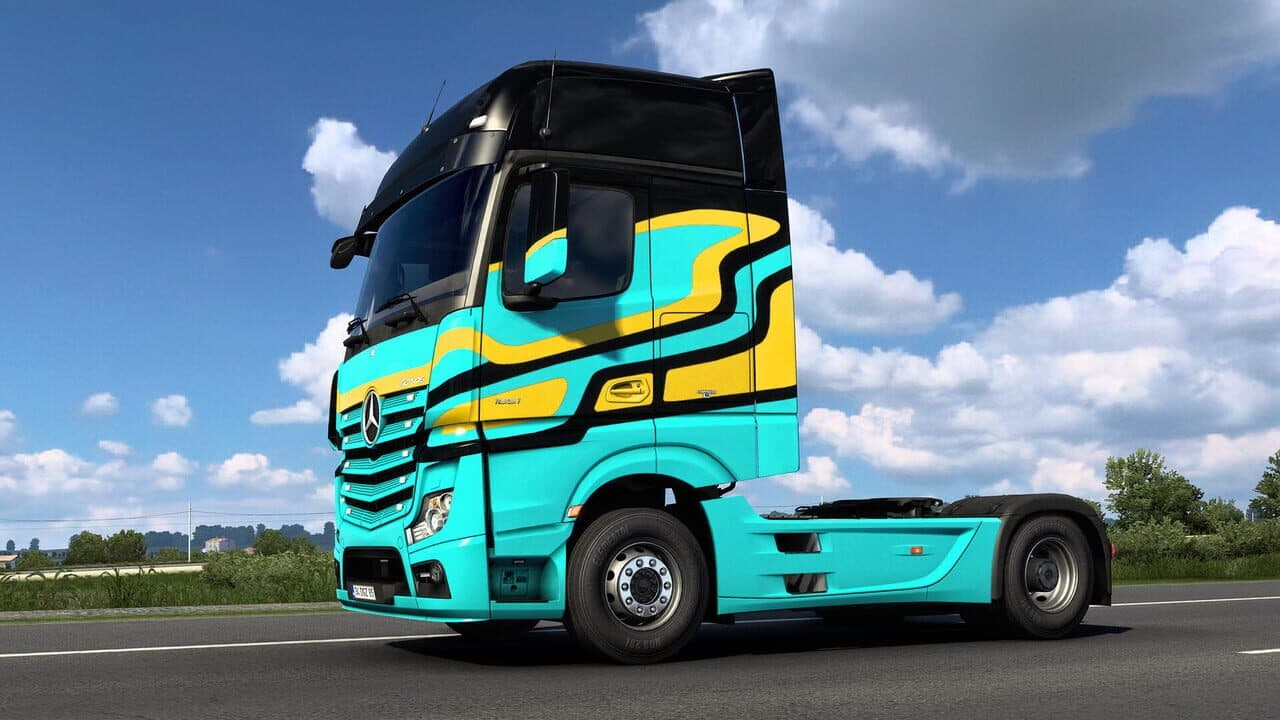 Euro Truck Simulator 2: Modern Lines Paint Jobs Pack thumbnail 7