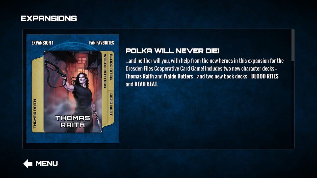 Dresden Files Cooperative Card Game: Fan Favorites thumbnail 4