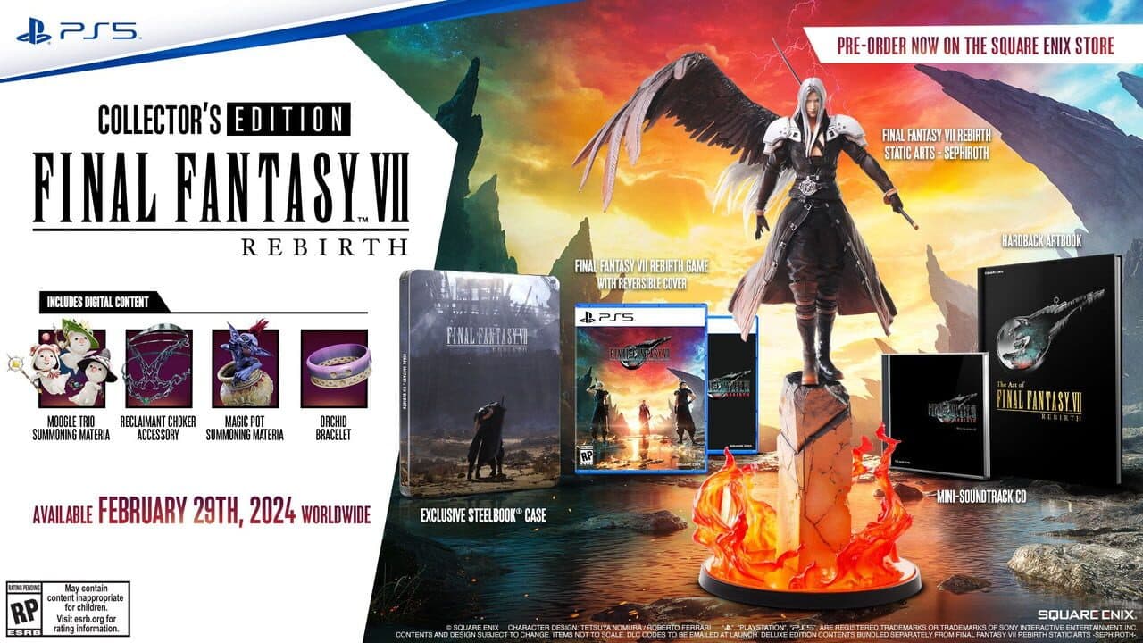 Final Fantasy VII Rebirth: Collector's Edition screenshot 1