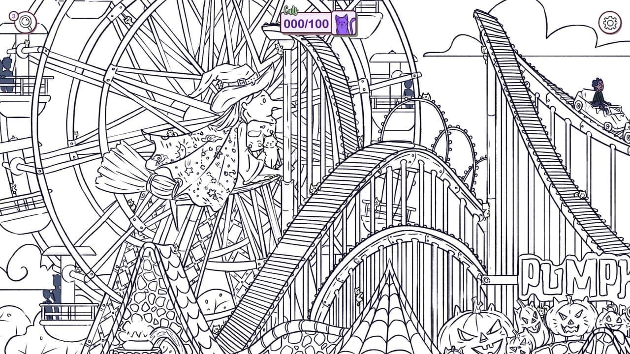 Hidden Cats in Spooky Town screenshot 1