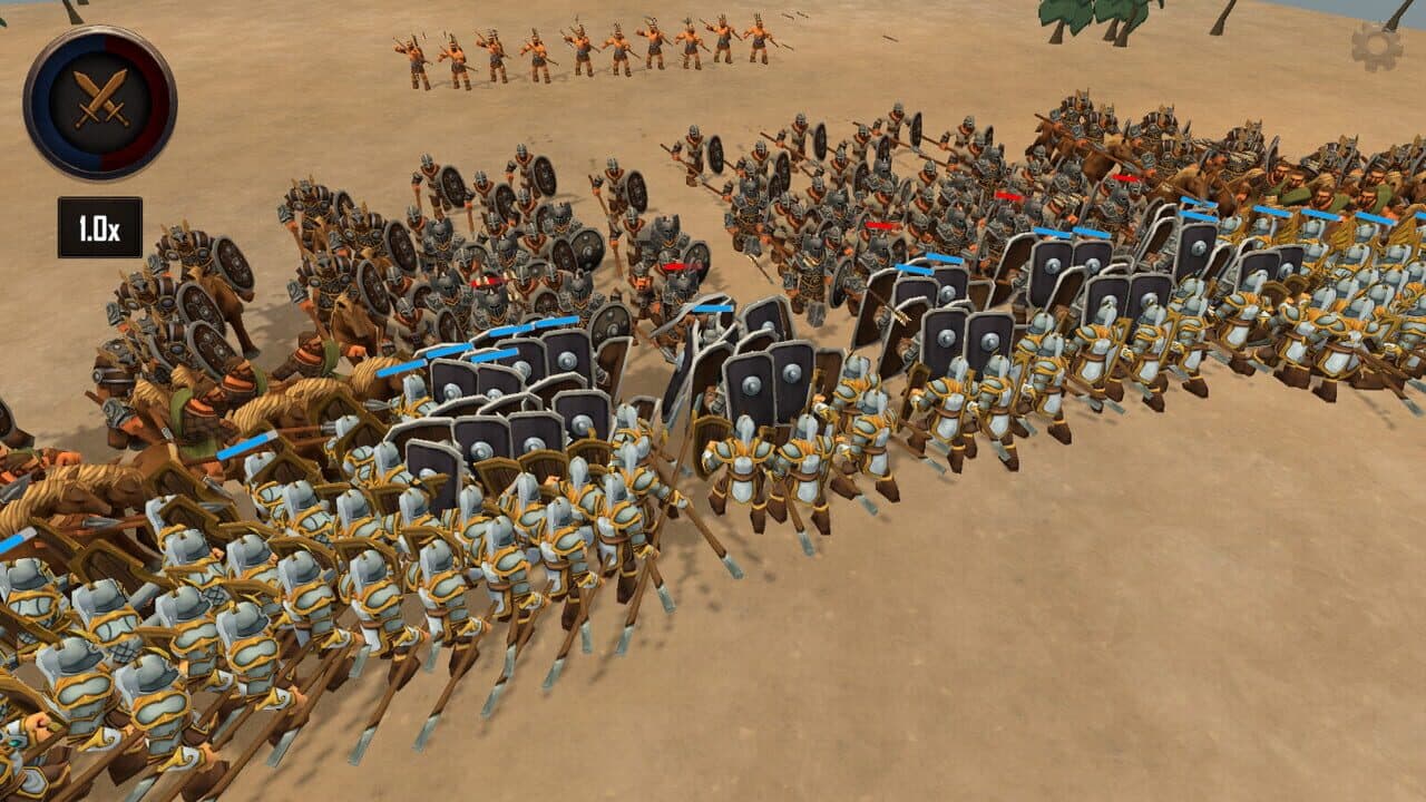 Warlords Battle Simulator screenshot 1
