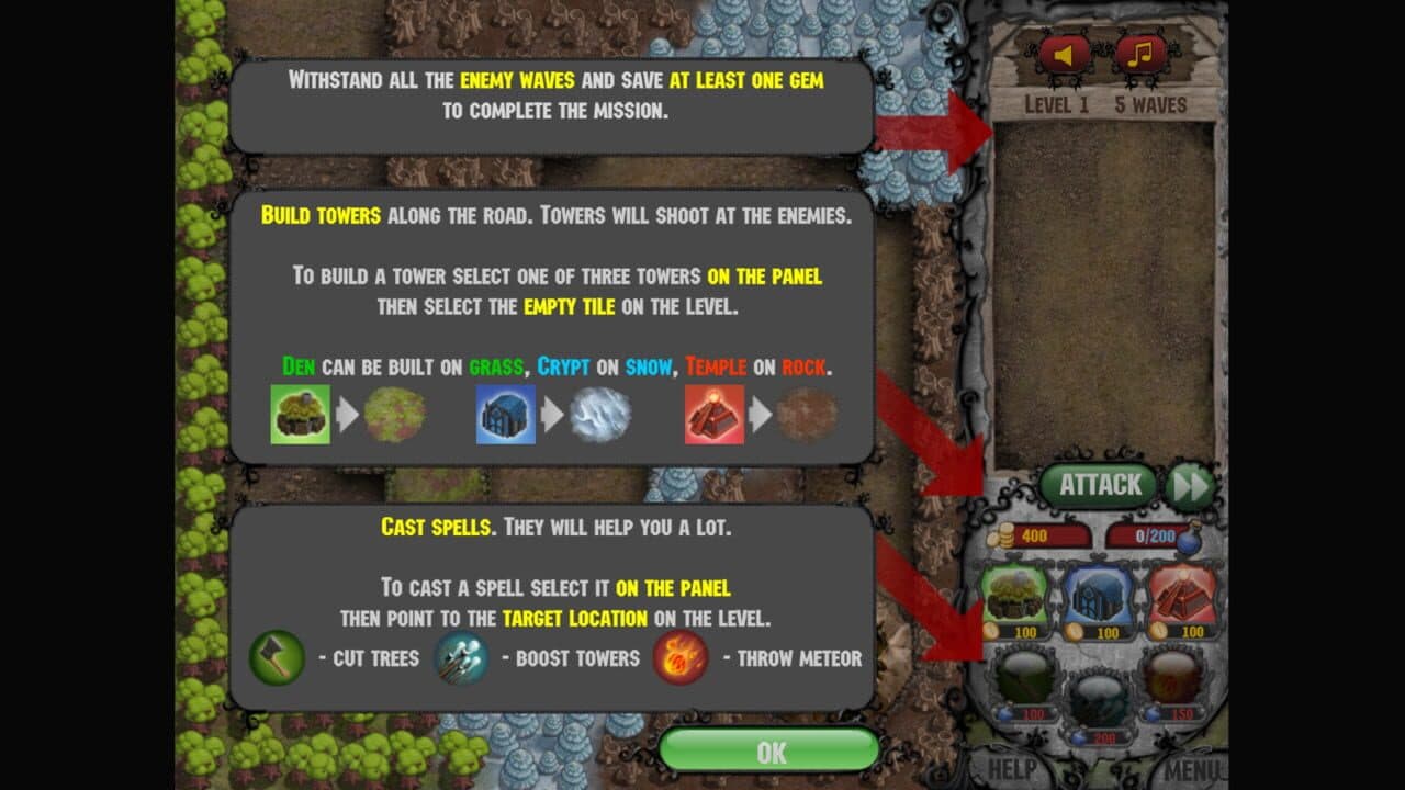 Cursed Treasure: Don't Touch My Gems! screenshot 1