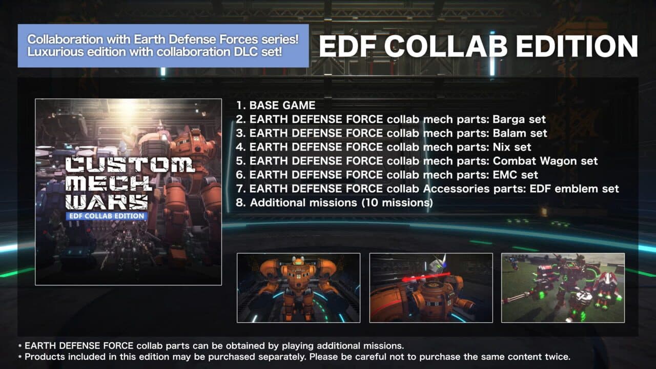 Custom Mech Wars: EDF Collab Edition thumbnail 4