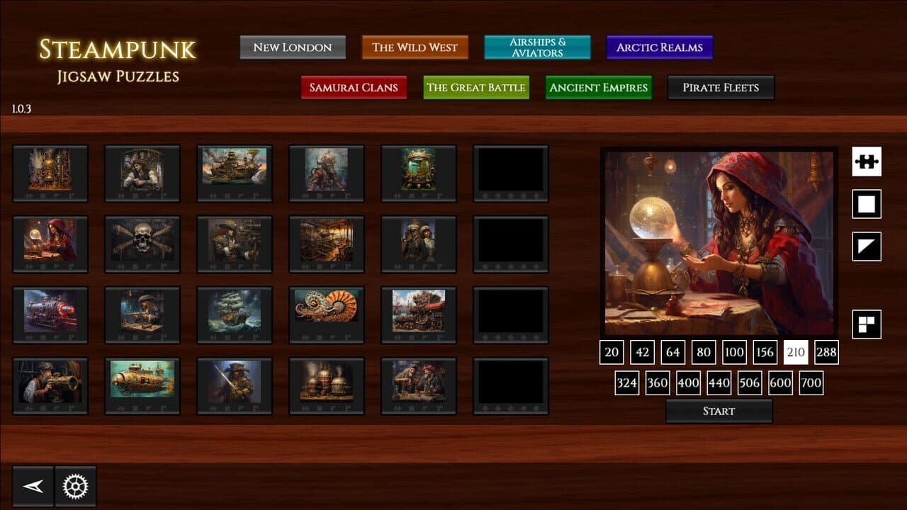 Steampunk Jigsaw Puzzles: Pirate Fleets thumbnail 2