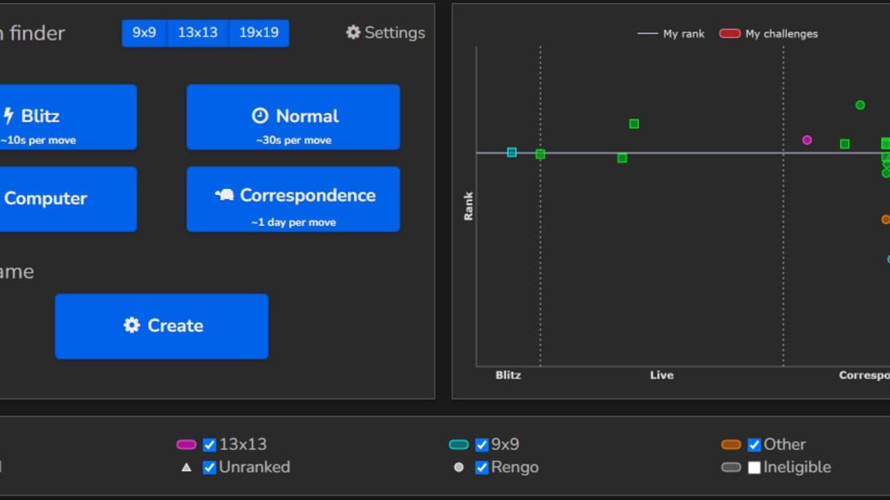 Online-Go.com screenshot 1