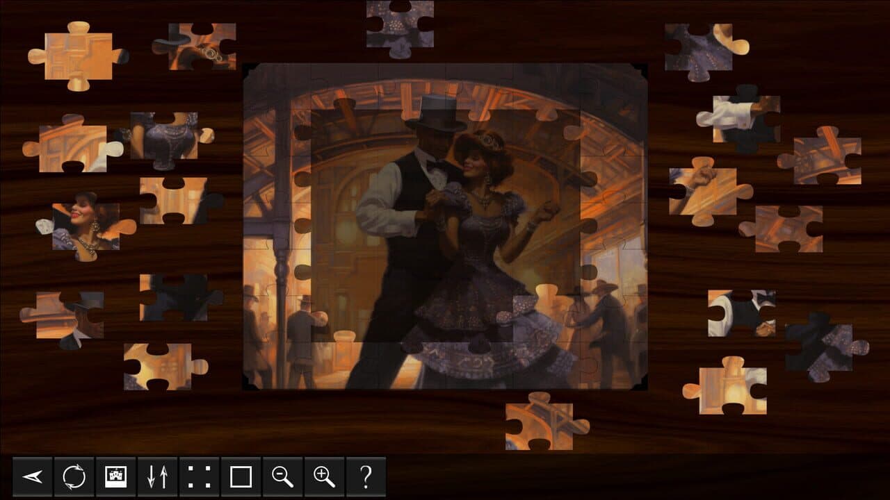 Steampunk Jigsaw Puzzles: Boomtown USA screenshot 1