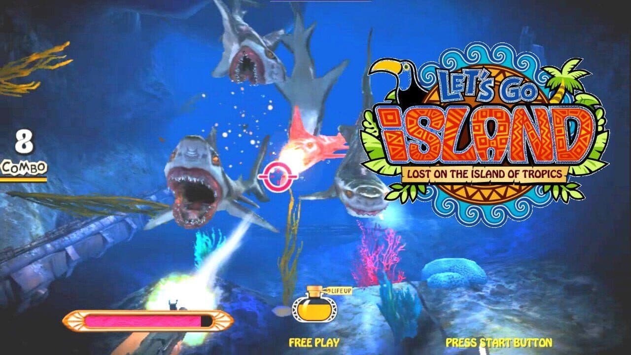Let's Go Island!: Lost on the Island of Tropics screenshot 1