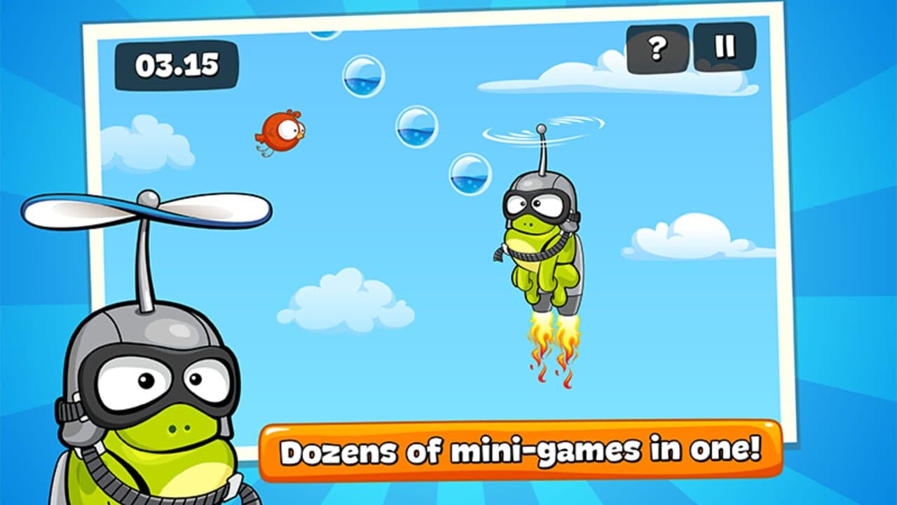 Tap the Frog thumbnail 3