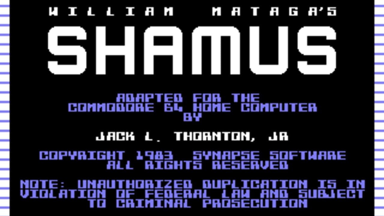 Shamus screenshot 1