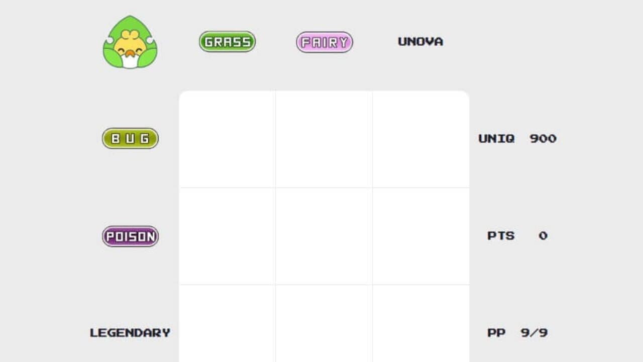 Pokedoku screenshot 1