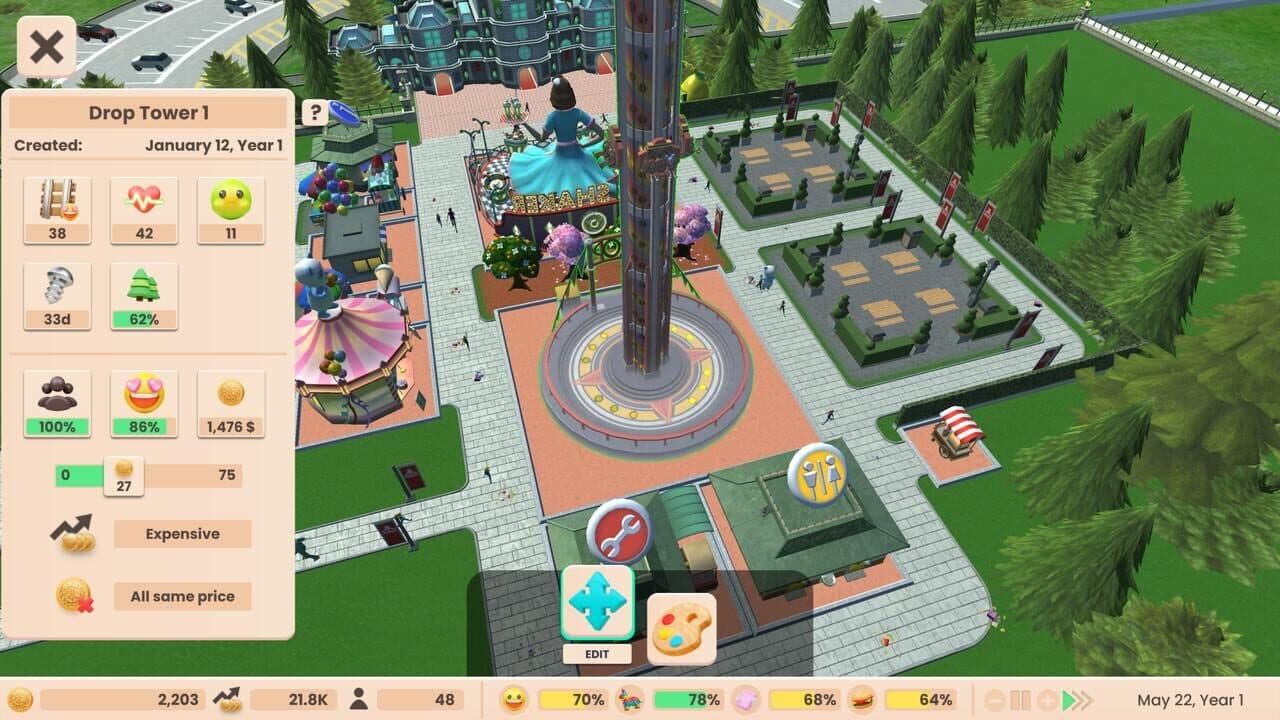 RollerCoaster Tycoon Adventures Deluxe thumbnail 5