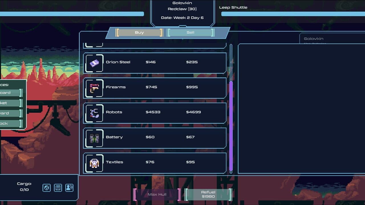 Spaceport Trading Company screenshot 1