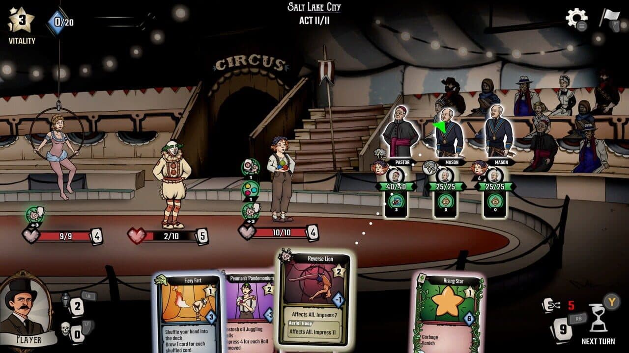 Turn-Based Battle Bundle: The Amazing American Circus & Legend of Keepers thumbnail 2