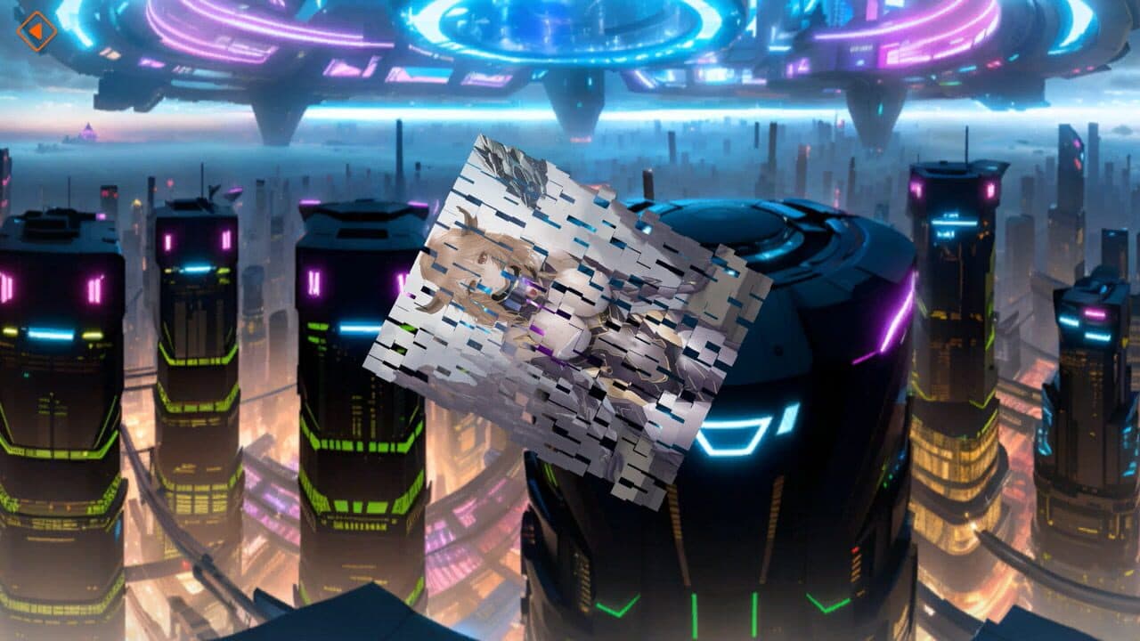Anime Poly Puzzle: Sci-Fi Maidens thumbnail 3