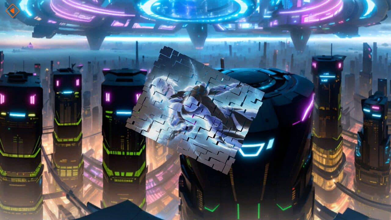 Anime Poly Puzzle: Sci-Fi Maidens thumbnail 5