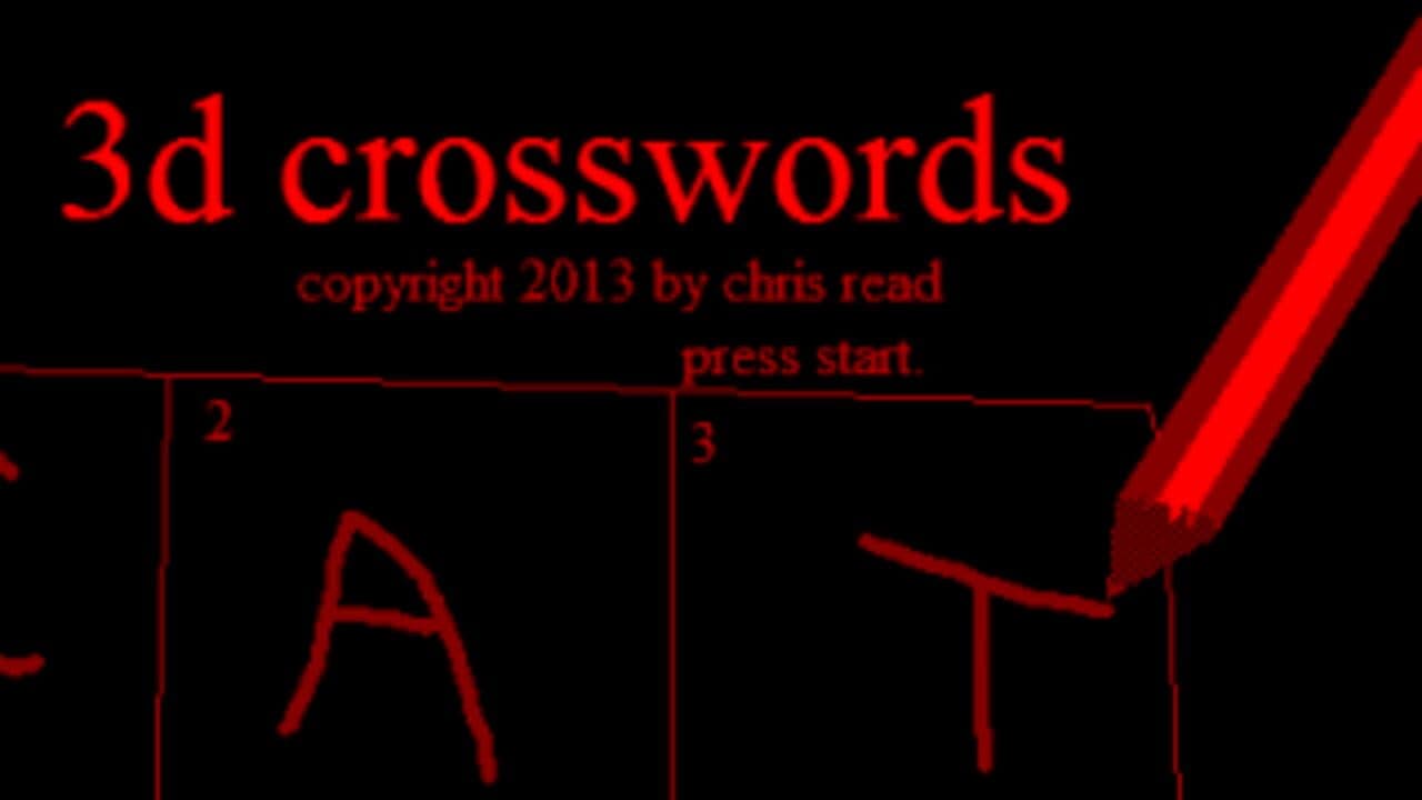 3D Crosswords screenshot 1