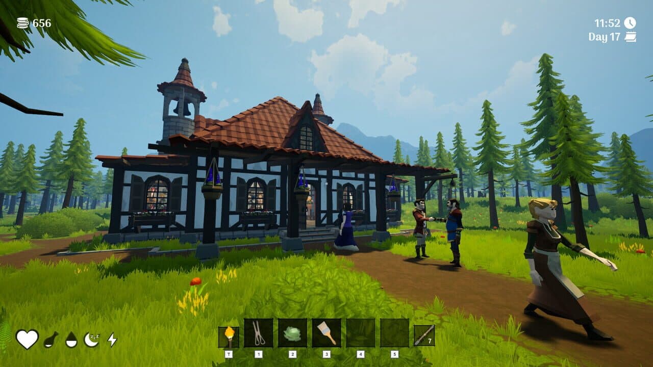 Cozy Keep: Farm, Craft, Manage screenshot 1