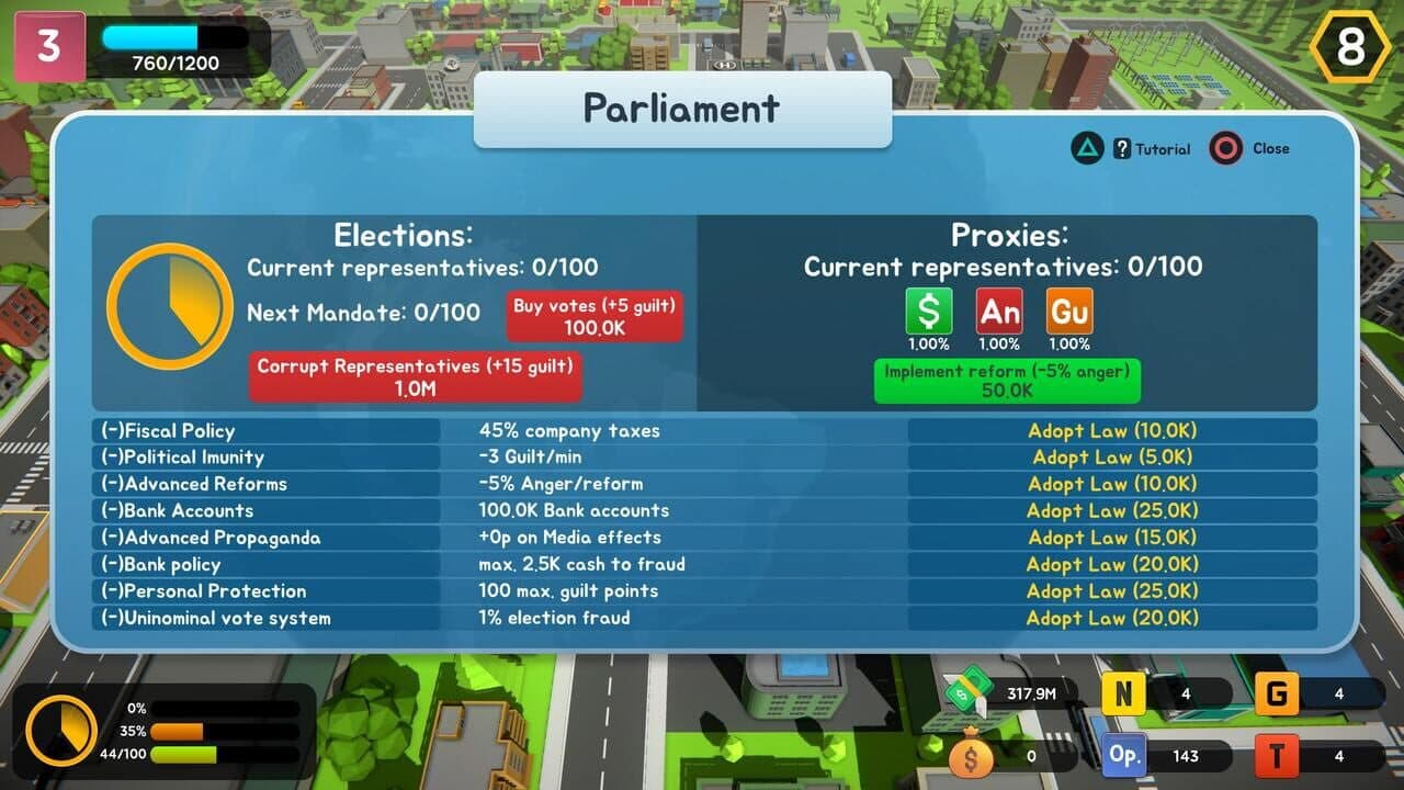 Corruption: Political Simulator Strategy thumbnail 9