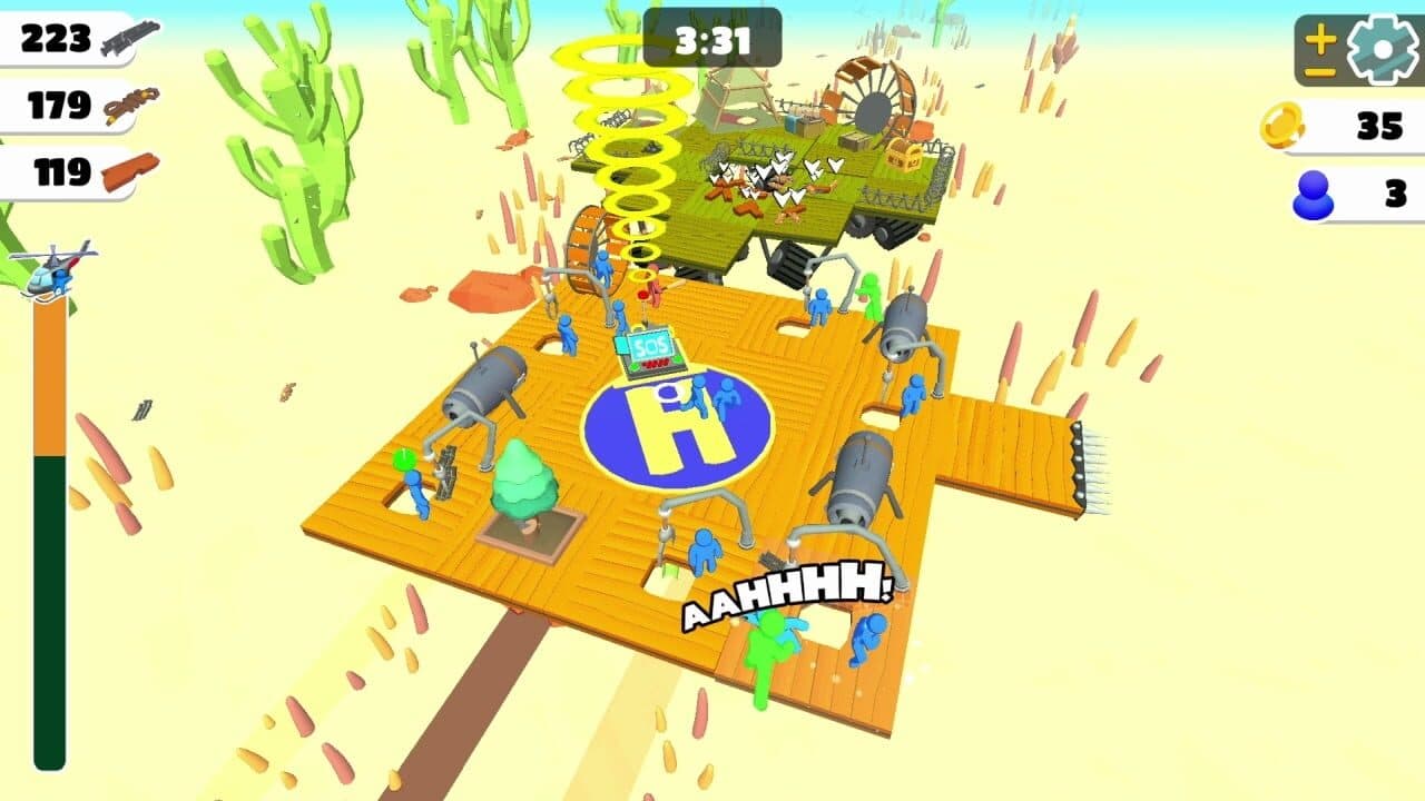 Zombie Raft screenshot 1