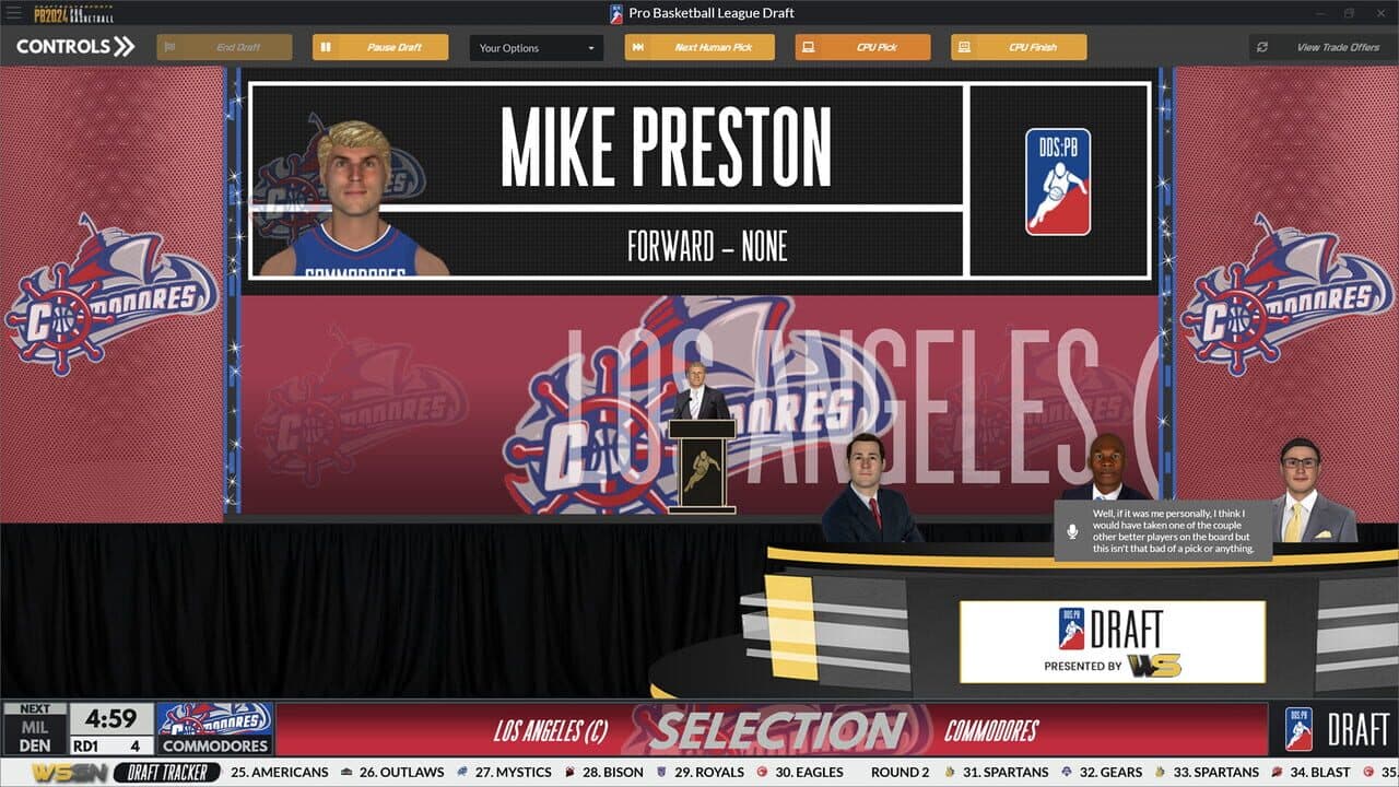 Draft Day Sports: Pro Basketball 2024 thumbnail 6